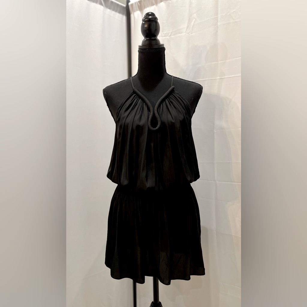 Ramy Brooke Black Mini Dress - Small